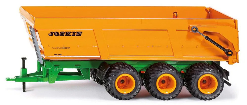 Joskin triple-axle tipping trailer